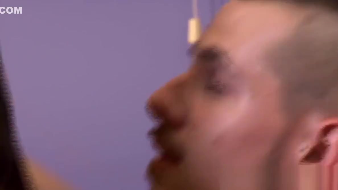 Assfucked British office hunk wanks milky cum