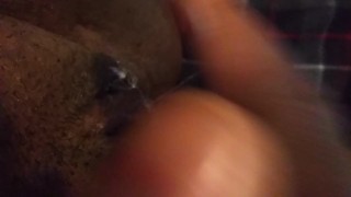 Started playing with my pussy after a blunt and this is the result