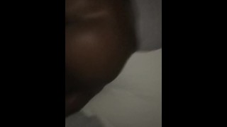 Fucking her raw doggystyle