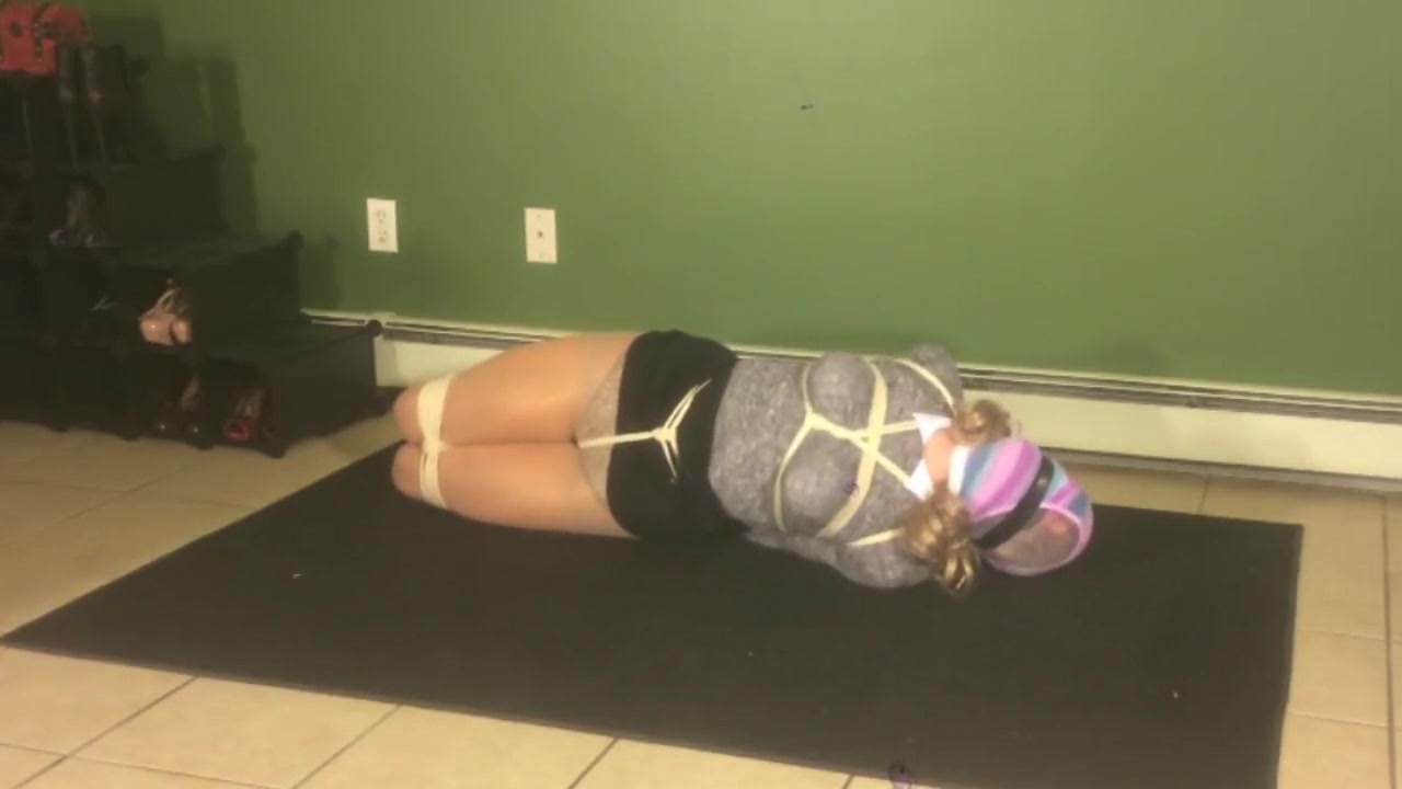 Tranny Bound and Panty-Hooded