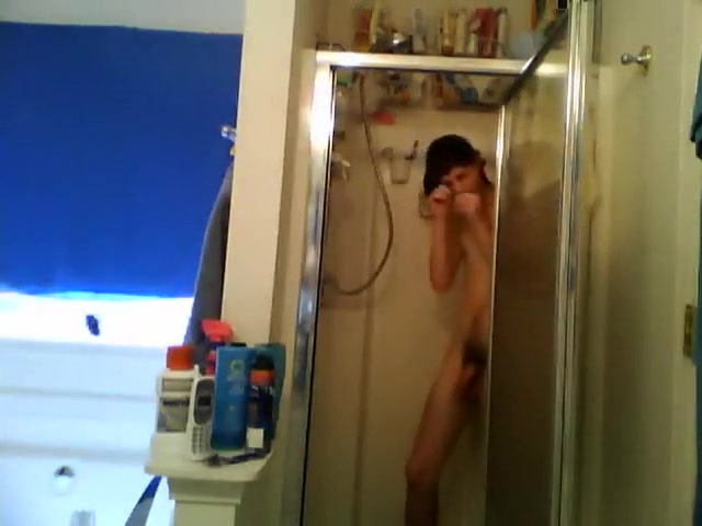 Cam Hot Boy Takes A Shower
