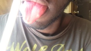 Tongue drooling fetish 1 for that day???