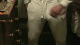 scally cock tease & wank