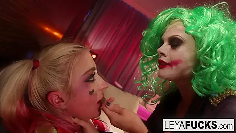 Leya Falcon Nadia White in Whorley Quinn Gets Caught And Fucked By The Joker - LeyaFalcon