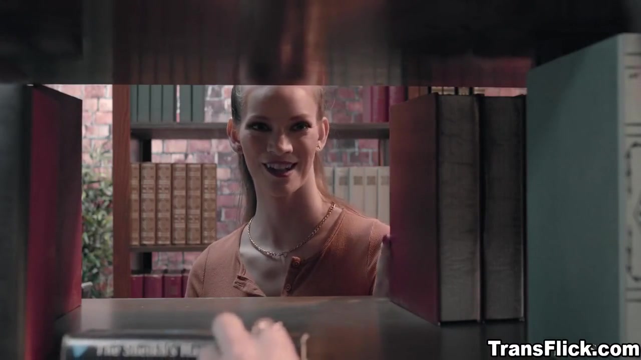 Ariel Demure And Erin Everheart In Book Lovers Making Love In Public Library!
