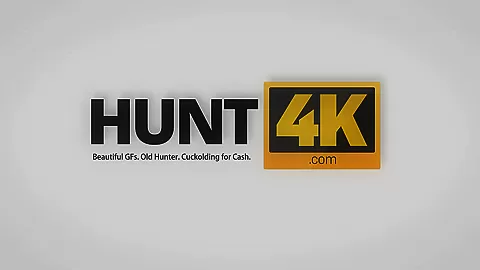 Hunt4K. Cuckold watches how his girlfriend fucks for money in park