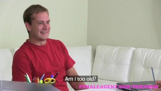 FemaleAgent. Stud fucks and fails in securing work with MILF agent