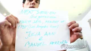 Sienna West + Erik Everhard, anal and swallow