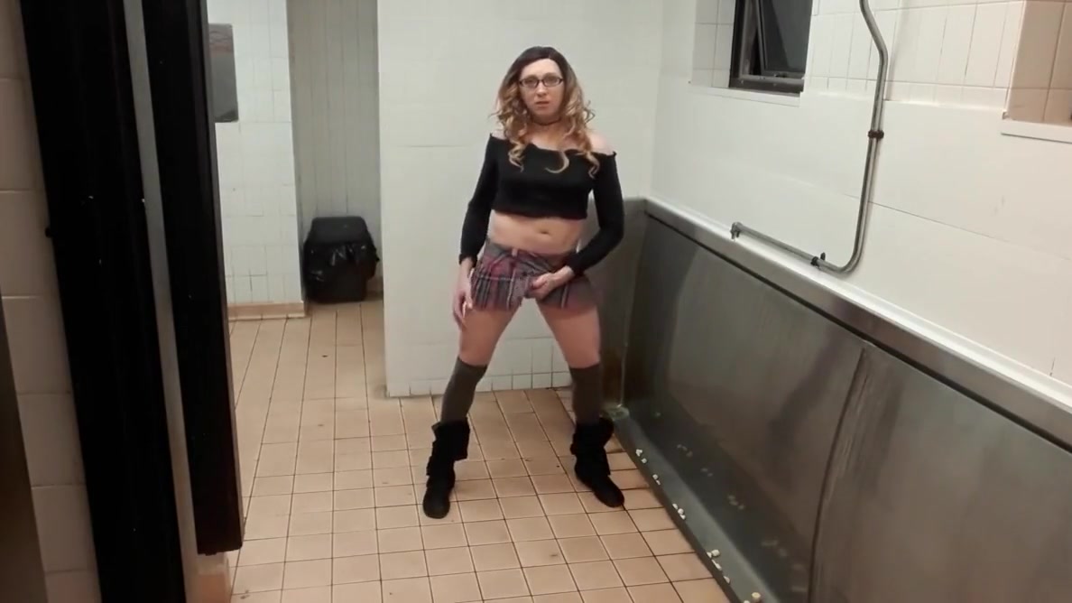 CD TV themidnightminx public toilets stripper