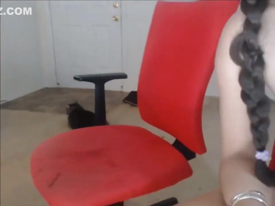 Transsexual Babe Gets Ass Fucked By Her Chocolate GF With A Dildo