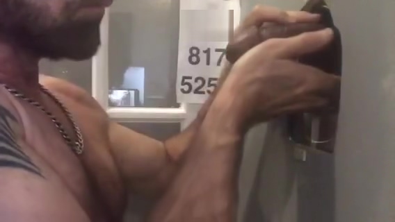 Philly Gloryhole Servicing Str8 Married Black Dick