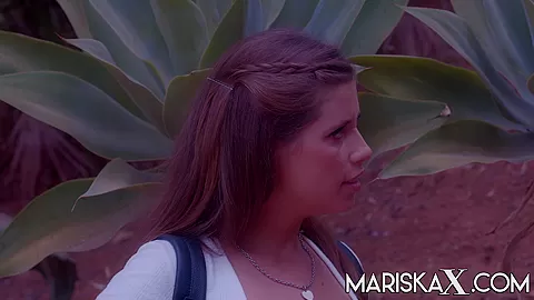 MARISKAX Busty beauty Lady Lyne ass fucked outdoors