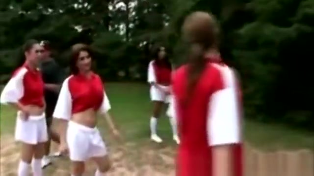 Tranny soccer team fucks coach after win