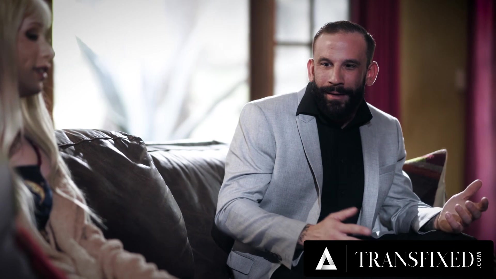 TRANSFIXED - Jenna Gargles' Absentee Stepfather Assfucks Her For Forgiveness