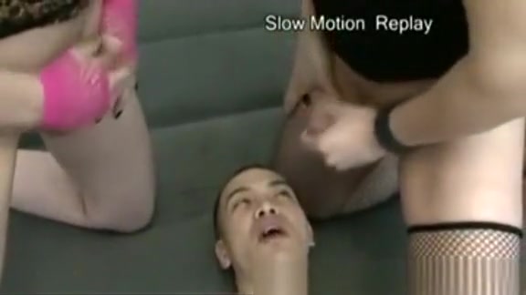 two lesbo sheboys Added To A Bottom twink