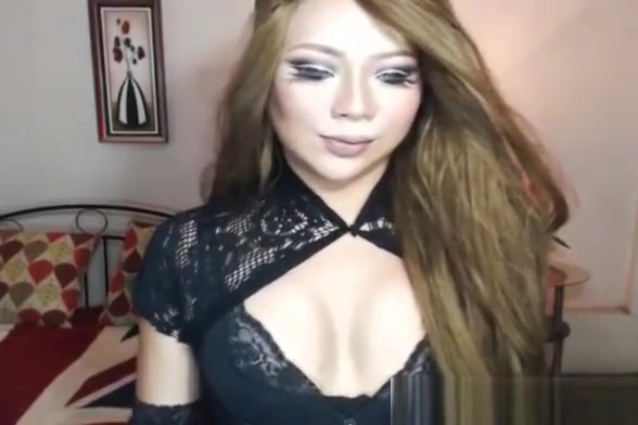 wild ladyboy Jerks Her big ramrod