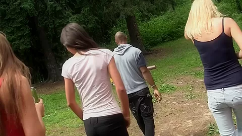 Albina & Hailey Ariana & Felony & Lindsey & Francheska & Angela in teenage porn with hot chicks shagging in nature