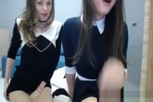 Cute couple has fun on cam