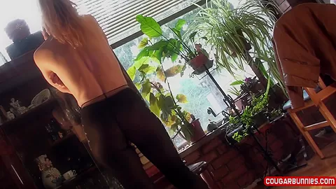 Doris Dawn in Static Backpack Posing - FanCentro
