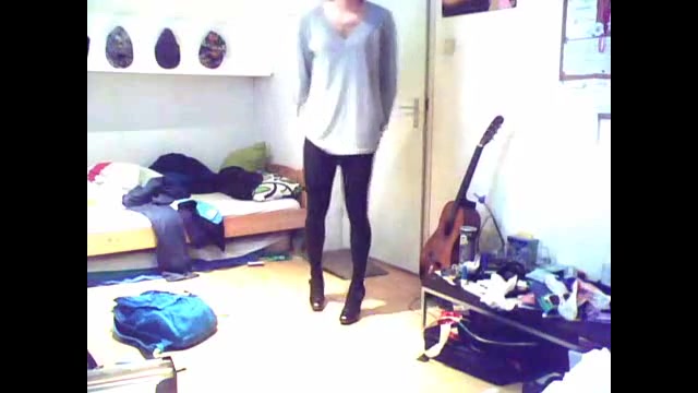 Hot Transsexual Home Teasing