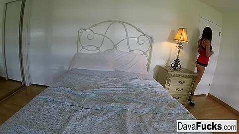 Dava Foxx in Dava Foxx Plays With Herself In A Self-Shot Solo - DavaFoxx