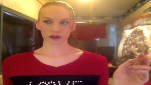 Incredible amateur shemale scene with Webcam scenes