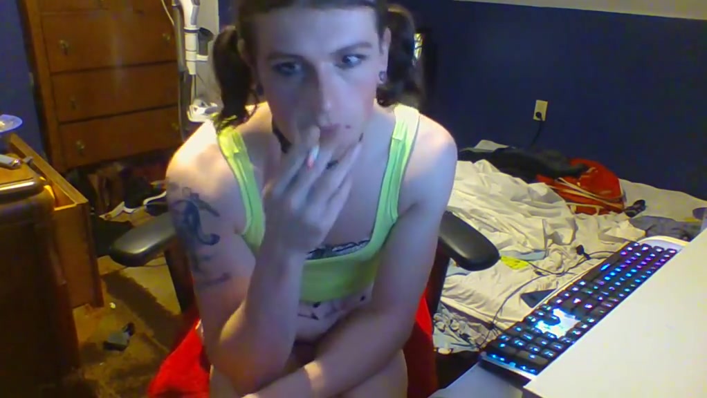 Ashley valentine smokes and jerks
