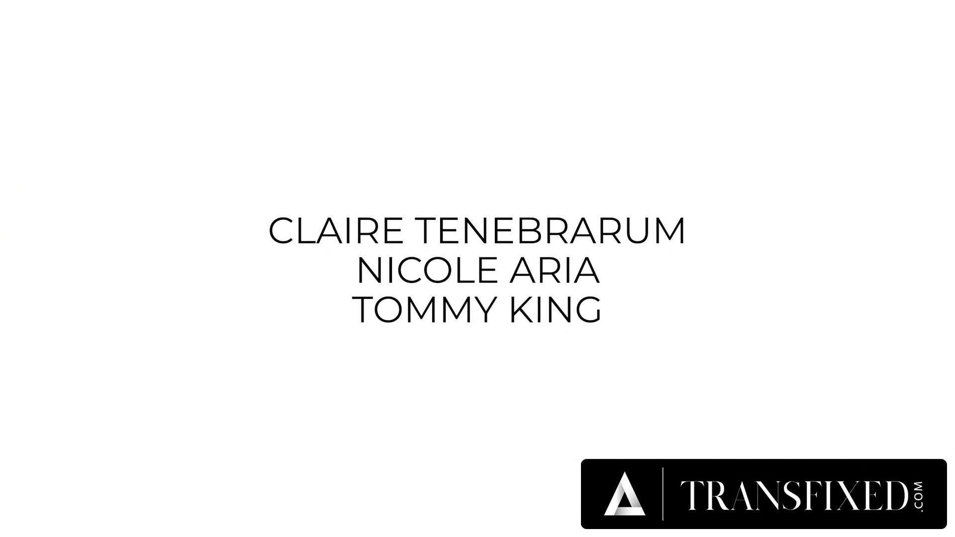 TRANSFIXED - Hot Claire Tenebrarum's Angel & Demon Convince Her To Become A Naughty Sinner With Them