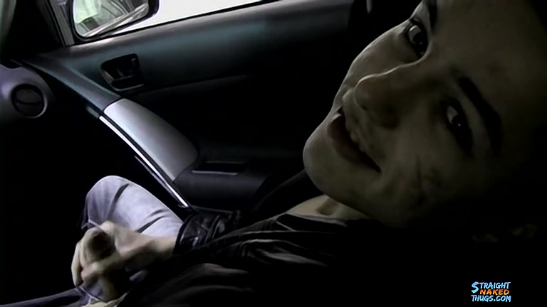 Straight Guys Masturbate in Car and Cum in Public - Bily da Kidd & Wiley