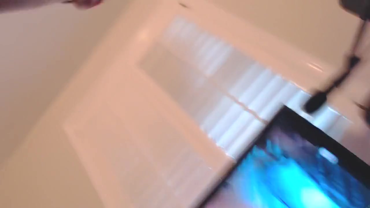 rides dildo on office chair