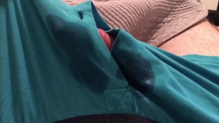 Meant to this Cumshot but Came too fast in my Boxers