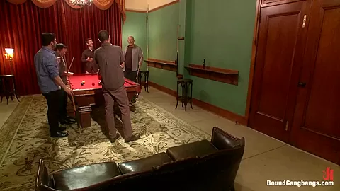 Hot Fiance Spies on her Grooms Bachelor Party and Gets Punished