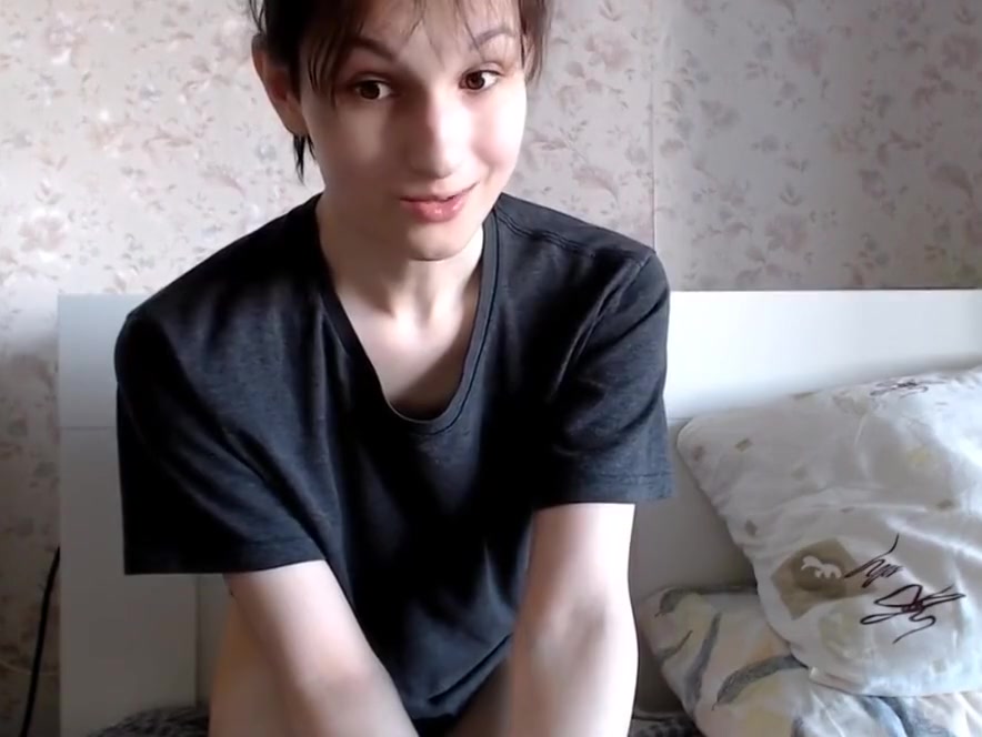 Cute TS cheesepolice0 masturbates her big cock