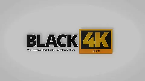 Black4k. Real slut Valentine seduces plumber for hot interracial sex