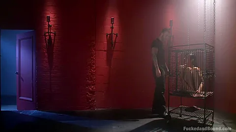 Best fetish xxx movie with crazy pornstars Beretta James and Christian Wilde from Dungeonsex